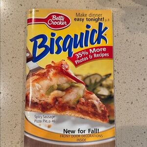 Betty Crocker Bisquick Recipe Booklet year 2000